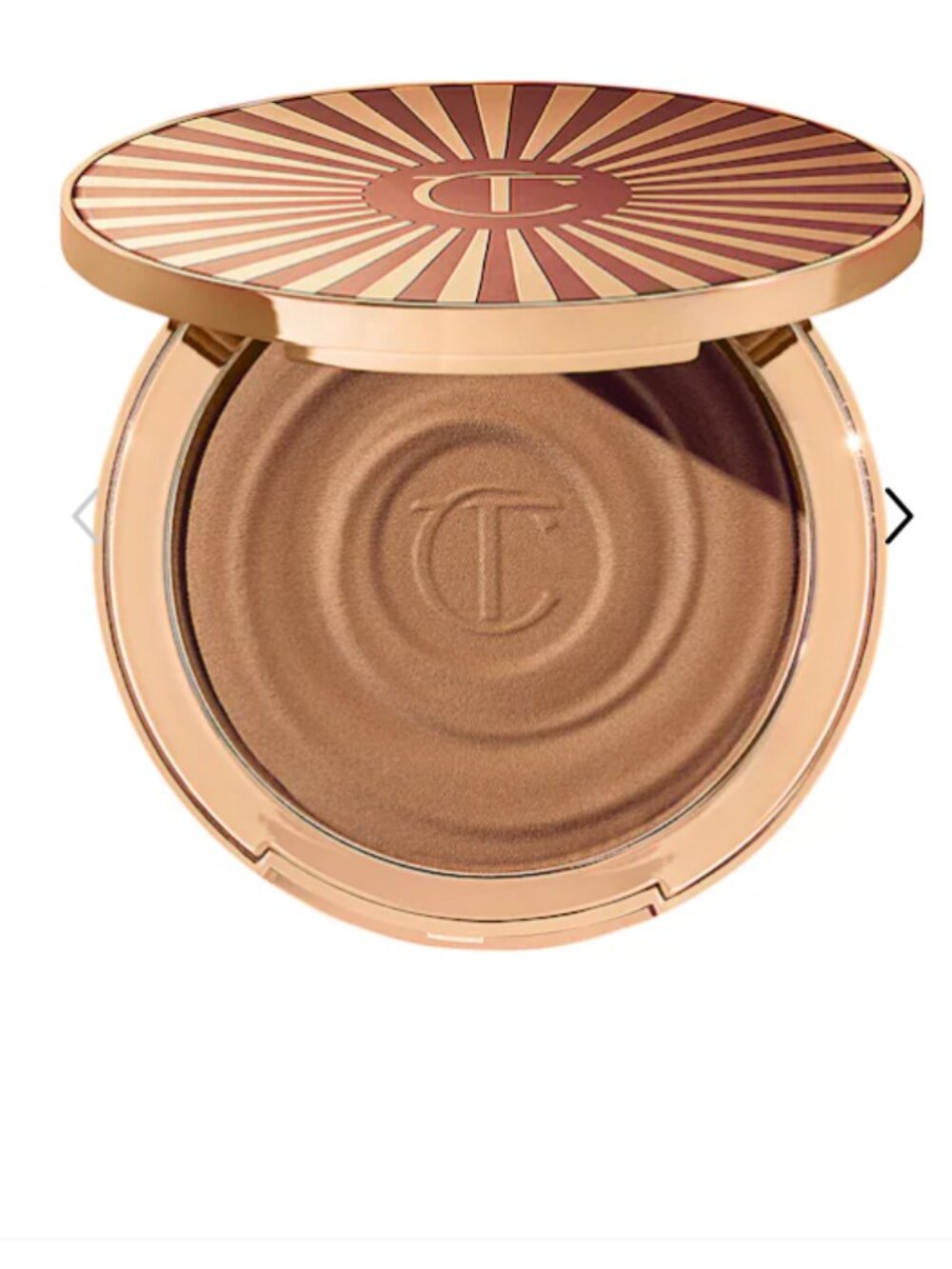 MSRP $58 | Charlotte Tilbury Beautiful Skin Sun-Kissed Cream Bronzer #1 Fair